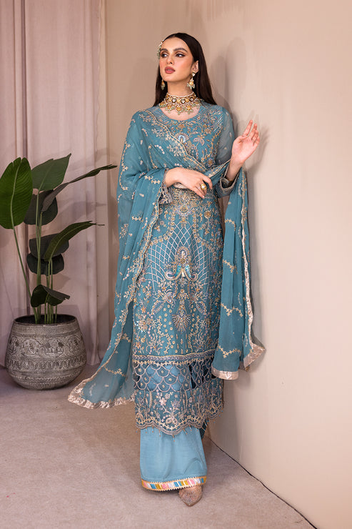 Romansiyyah Luxury Formal's Collection By Emaan Adeel 05