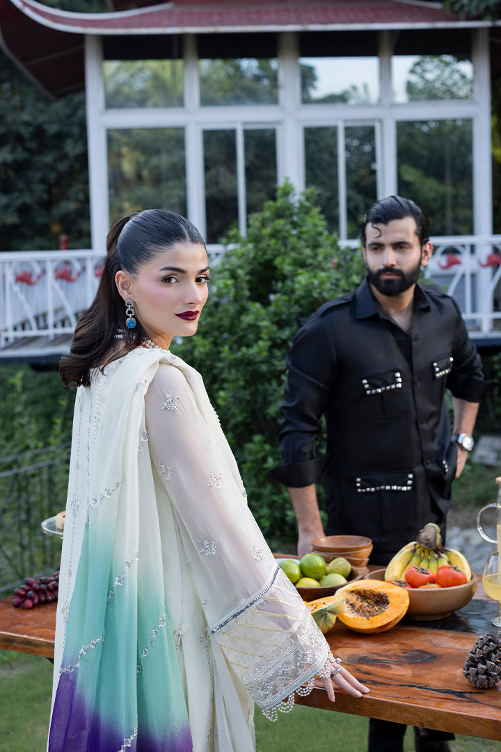 Lamhaé Festive Unstitched Formals’25 By Manahil Lakhani