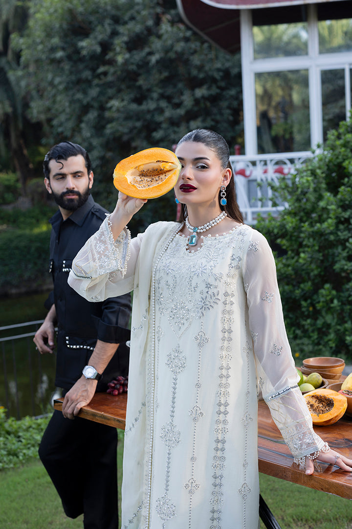 Lamhaé Festive Unstitched Formals’25 By Manahil Lakhani