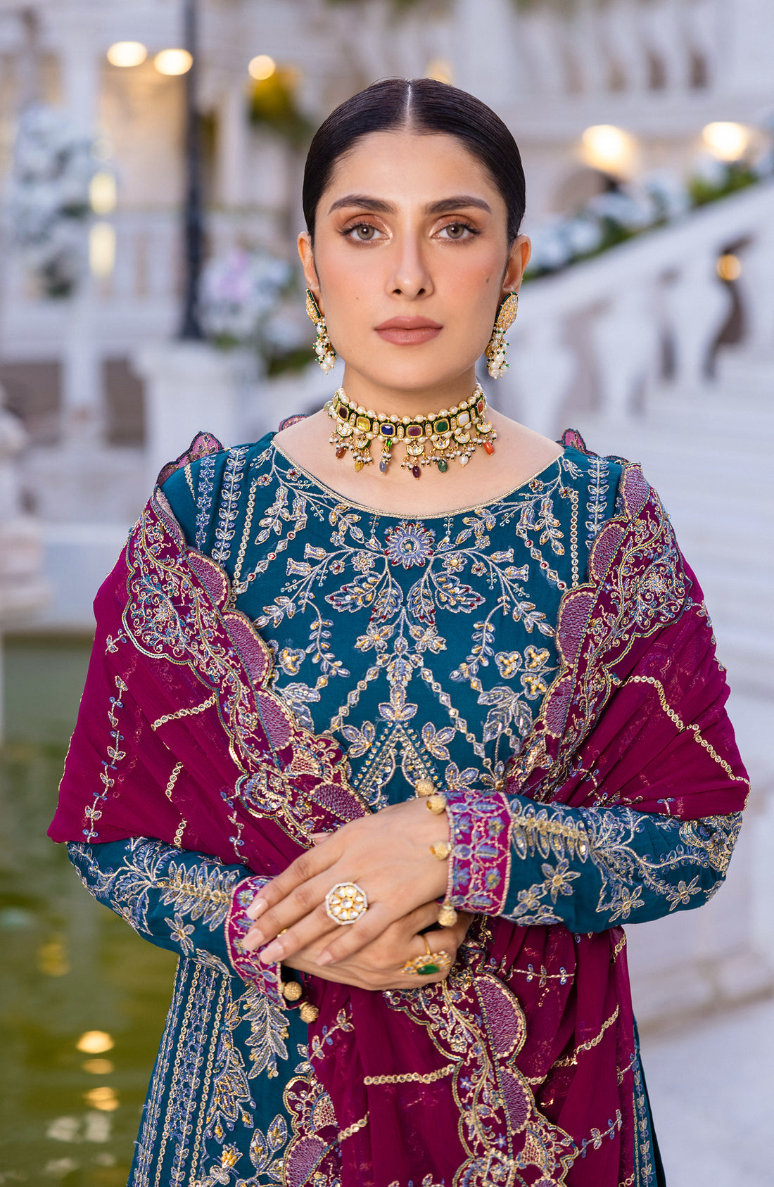 Emaan Adeel Zimal Luxury Embroidered Formal Collection 06