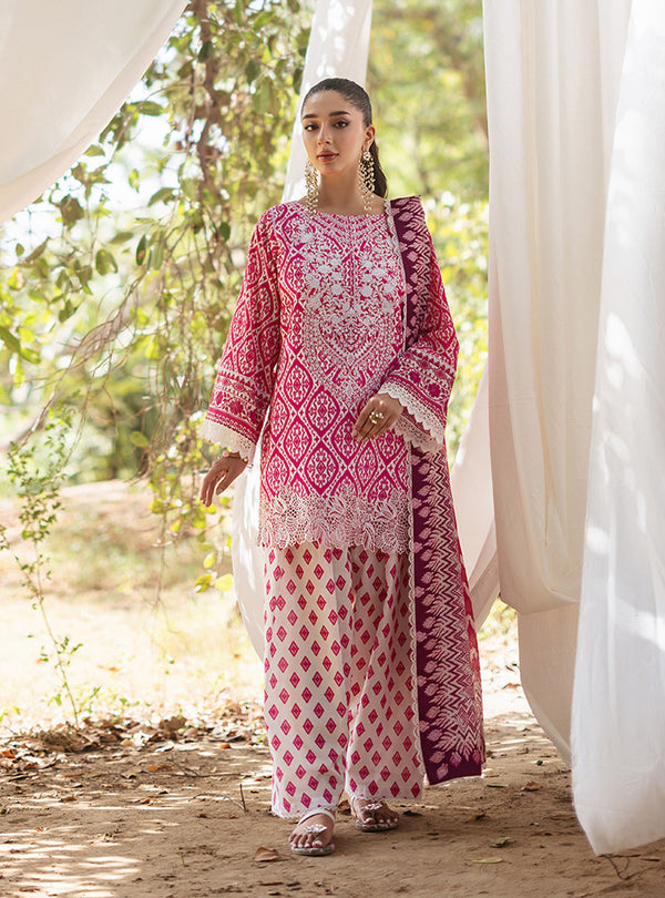 Zainab Chottani Tahra Embroidered Lawn 24 (4B)