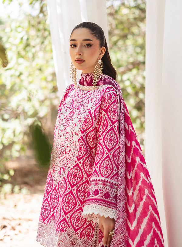 Zainab Chottani Tahra Embroidered Lawn 24 (4B)