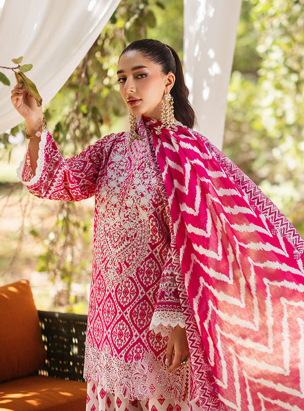 Zainab Chottani Tahra Embroidered Lawn 24 (4B)