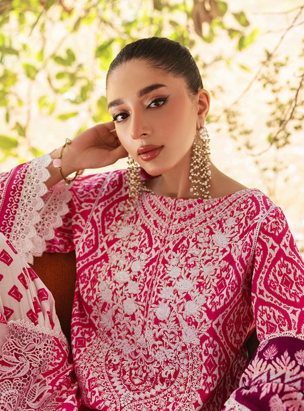 Zainab Chottani Tahra Embroidered Lawn 24 (4B)