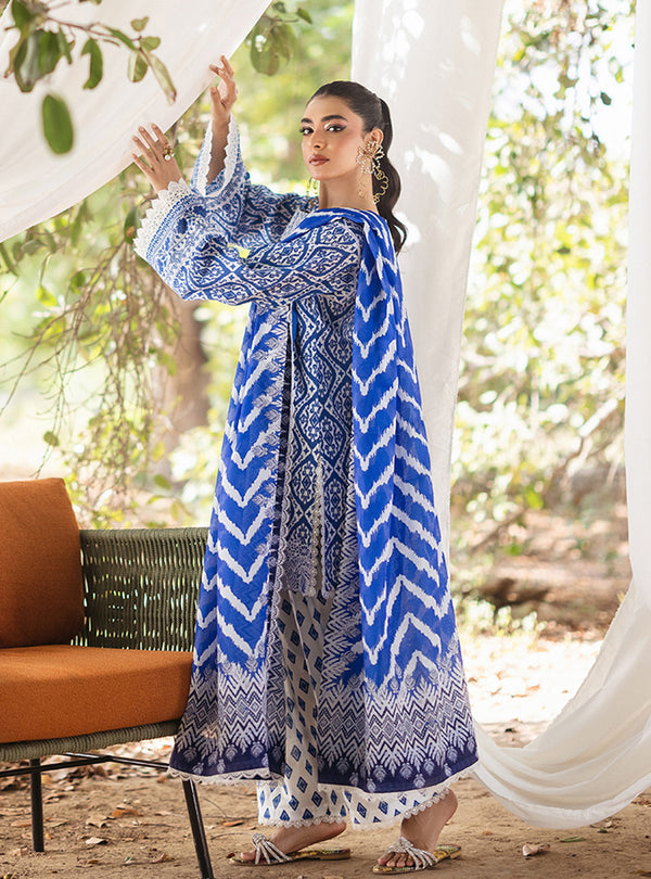 Zainab Chottani Tahra Embroidered Lawn 24 (4A)