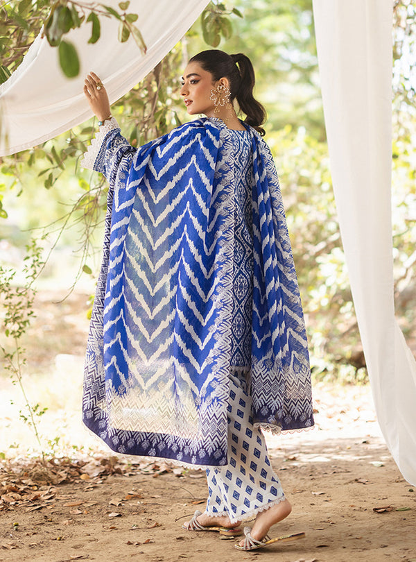 Zainab Chottani Tahra Embroidered Lawn 24 (4A)