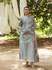 Zainab Chottani Tahra Embroidered Lawn 24 (5A)