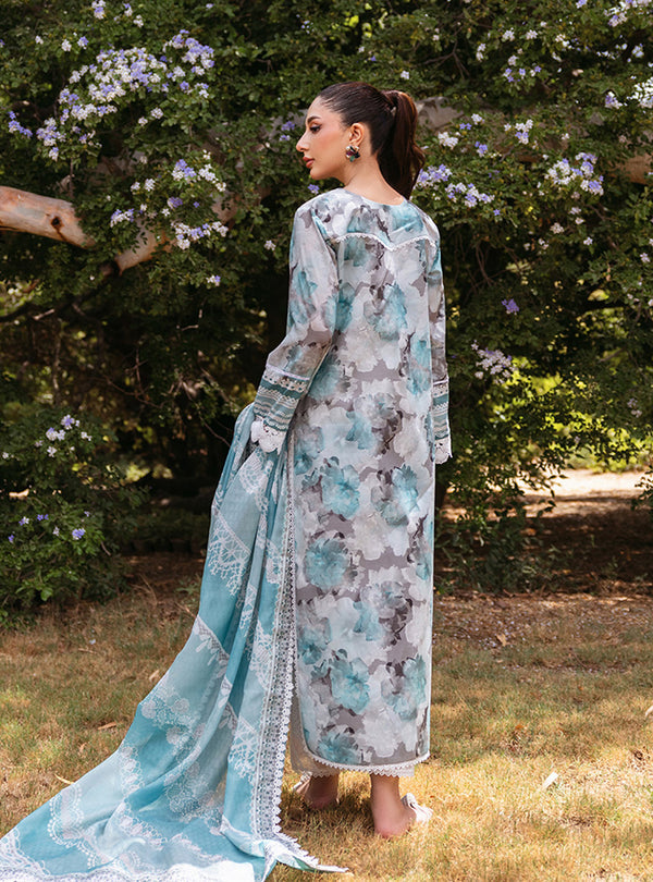 Zainab Chottani Tahra Embroidered Lawn 24 (3B)