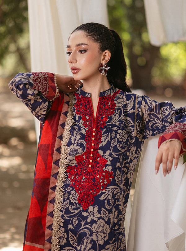 Zainab Chottani Tahra Embroidered Lawn 24 (7A)