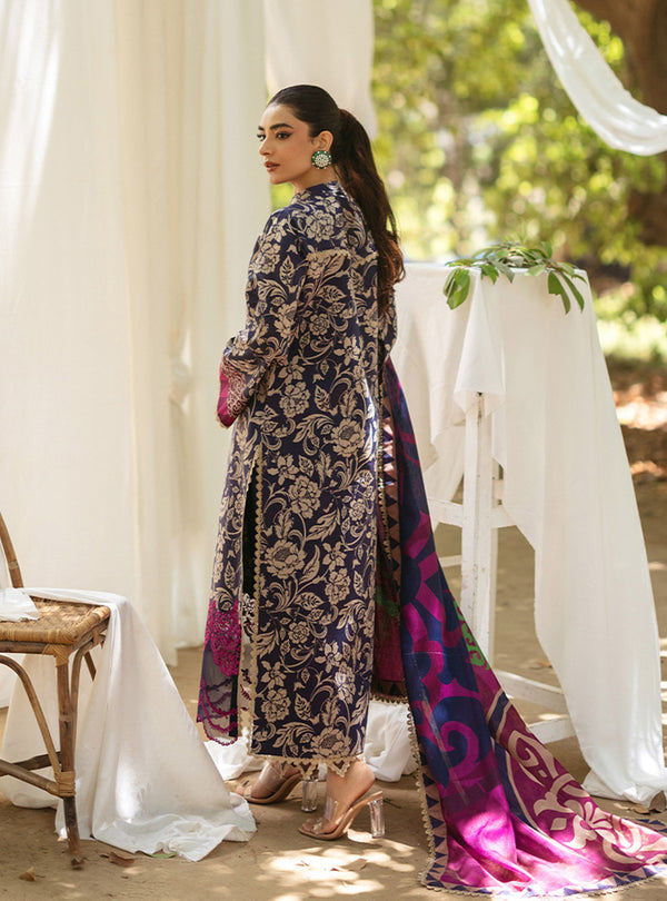 Zainab Chottani Tahra Embroidered Lawn 24 (7B)