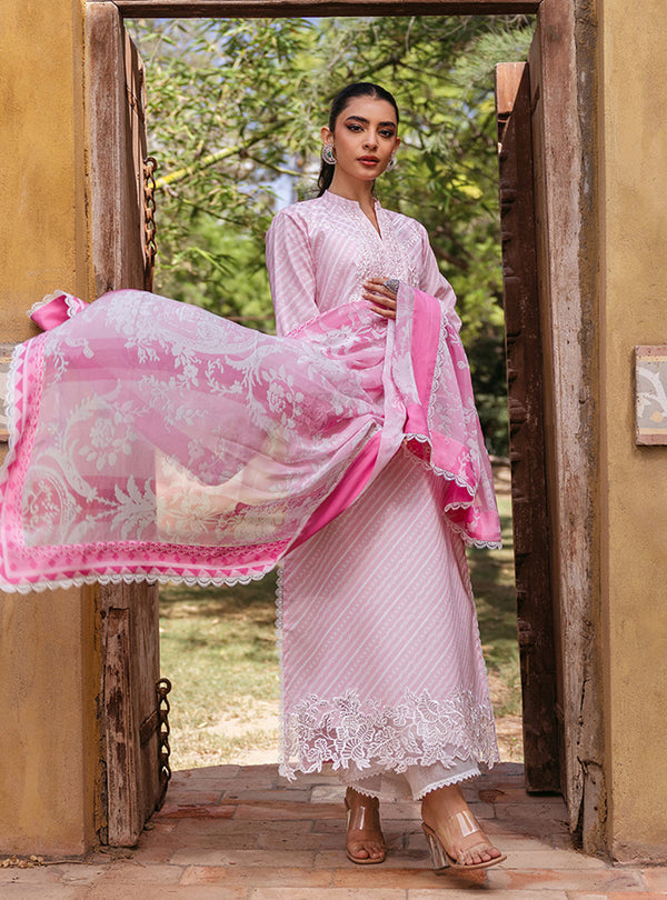Zainab Chottani Tahra Embroidered Lawn 24 (9A)