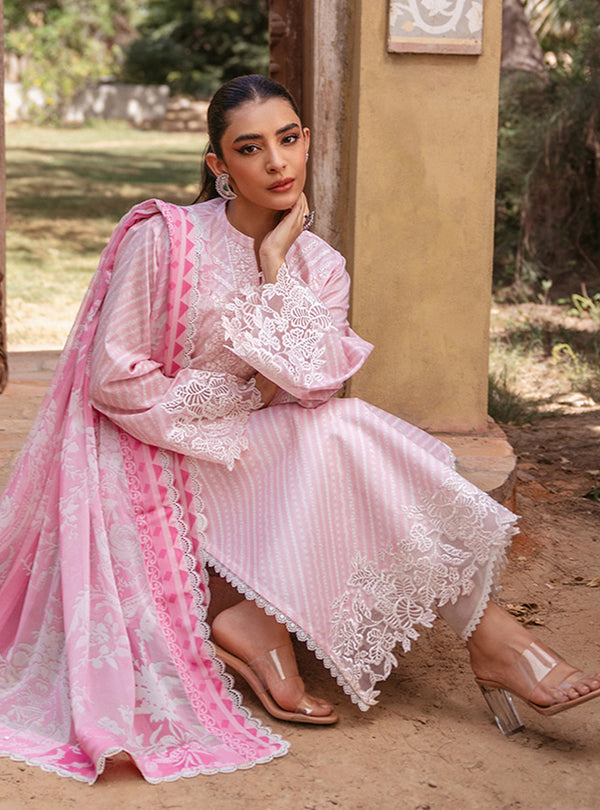 Zainab Chottani Tahra Embroidered Lawn 24 (9A)