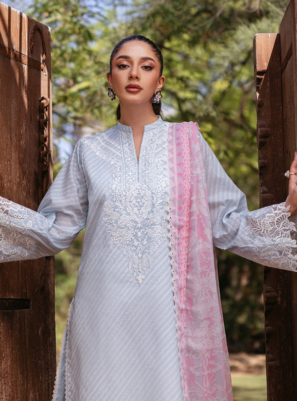 Zainab Chottani Tahra Embroidered Lawn 24 (9B)