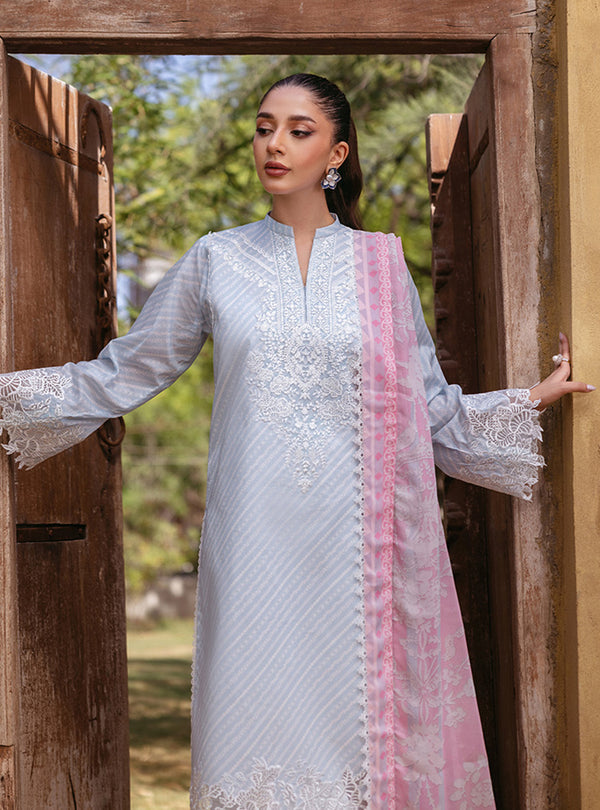 Zainab Chottani Tahra Embroidered Lawn 24 (9B)