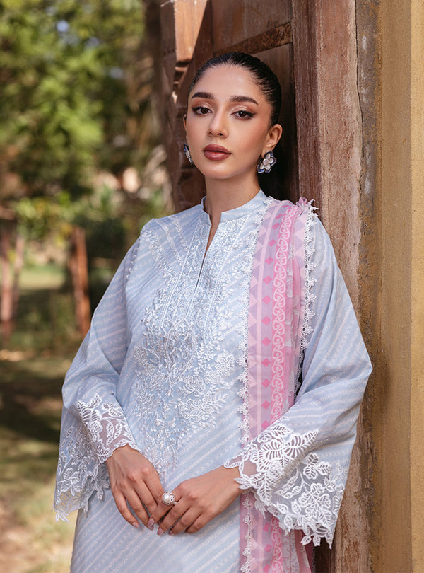 Zainab Chottani Tahra Embroidered Lawn 24 (9B)