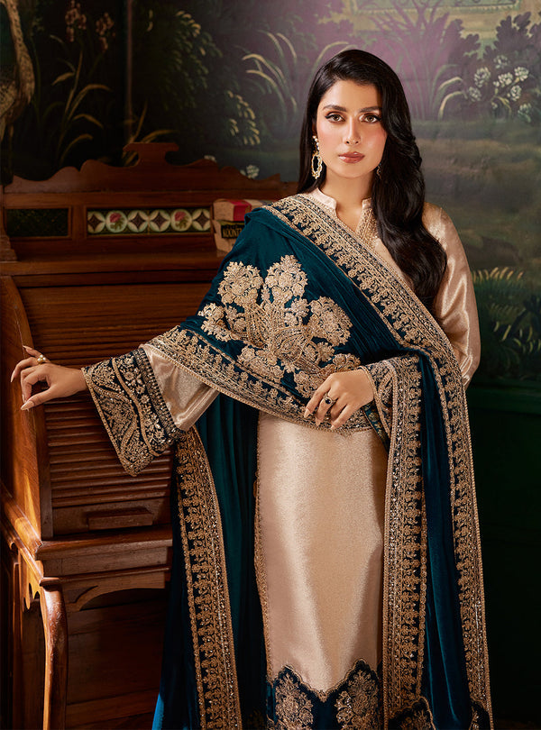 Zainab Chottani Velvet Collection AMBER D-6