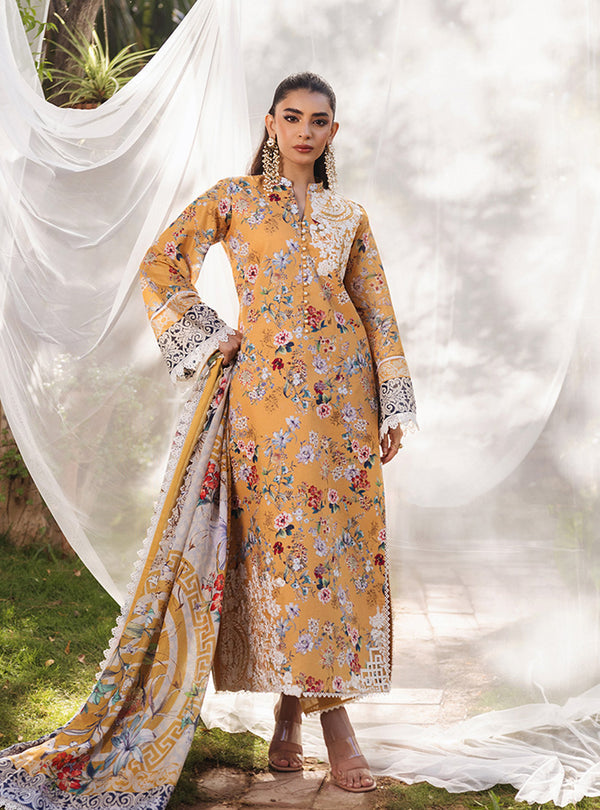 Zainab Chottani Tahra Embroidered Lawn 24 (2A)