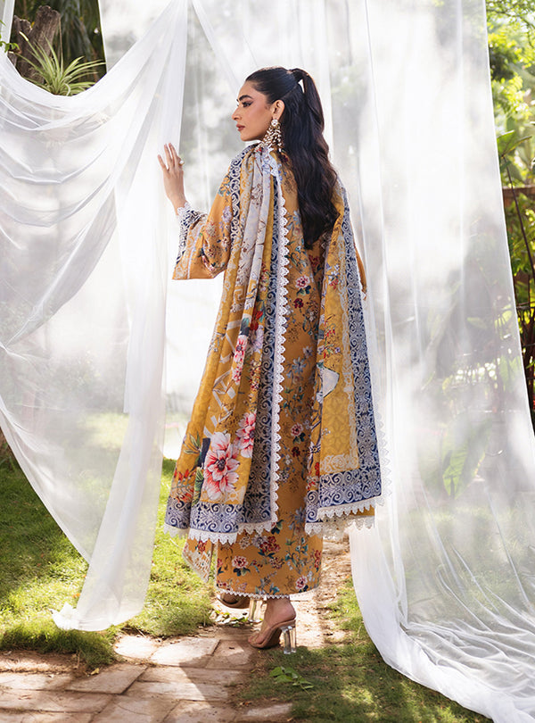 Zainab Chottani Tahra Embroidered Lawn 24 (2A)