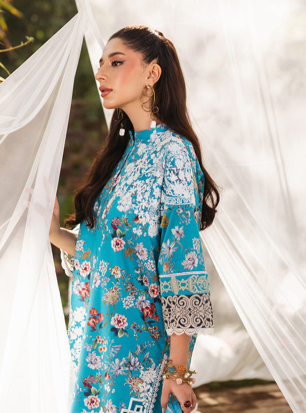 Zainab Chottani Tahra Embroidered Lawn 24 (2B)