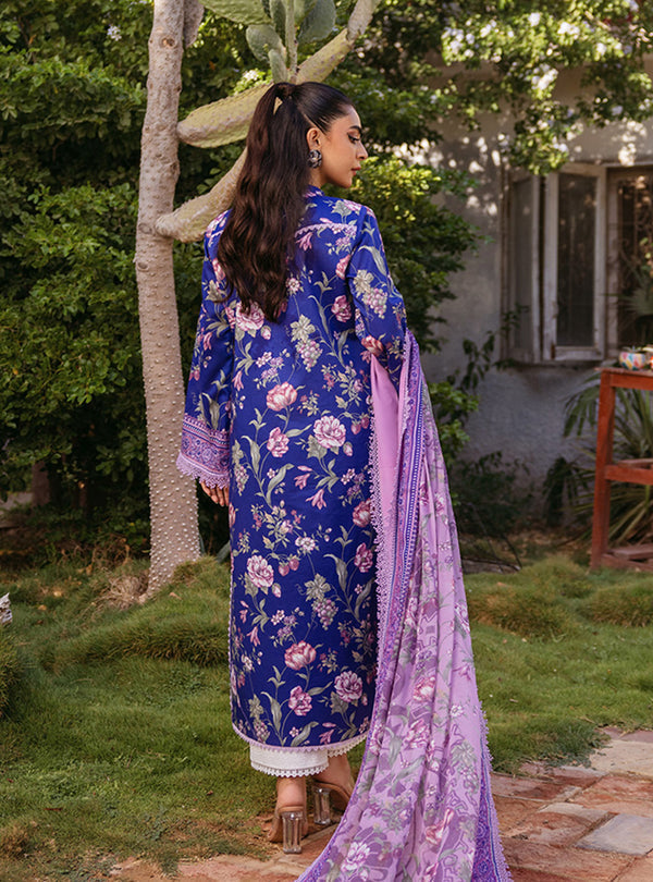 Zainab Chottani Tahra Embroidered Lawn 24 (1B)