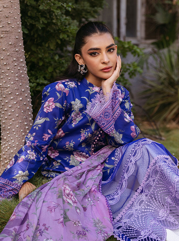 Zainab Chottani Tahra Embroidered Lawn 24 (1B)