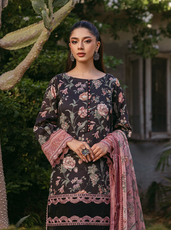 Zainab Chottani Tahra Embroidered Lawn 24 (1A)