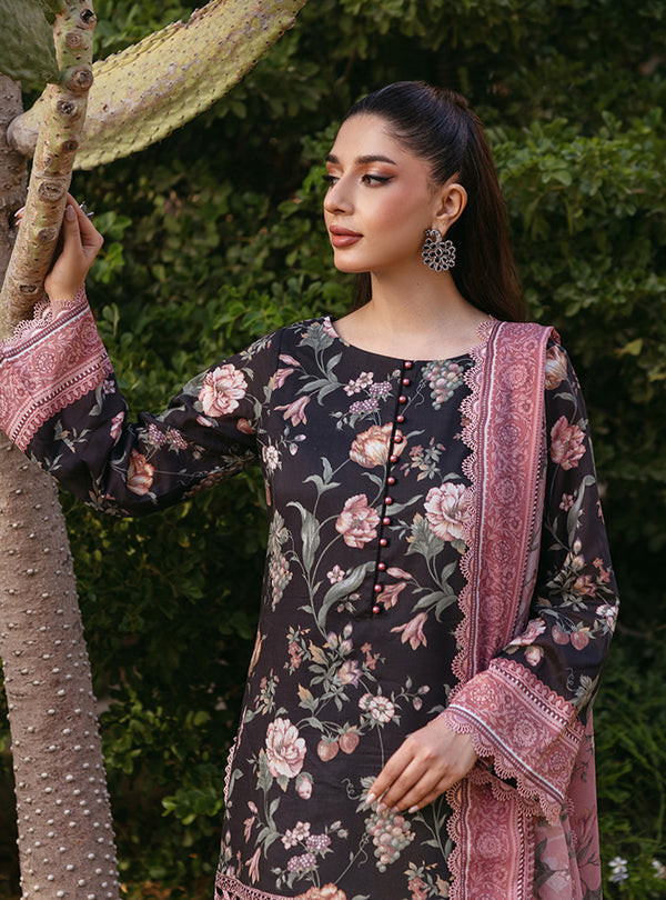 Zainab Chottani Tahra Embroidered Lawn 24 (1A)