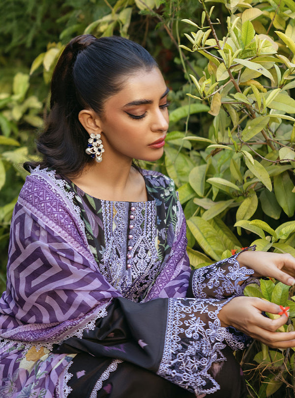 Zainab Chottani Tahra Embroidered Lawn 24 (6B)