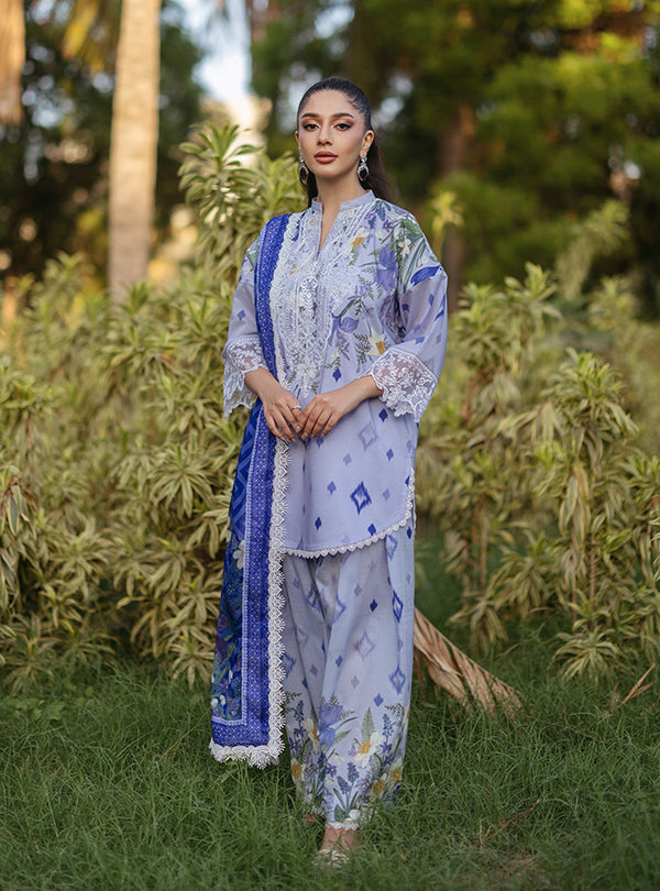 Zainab Chottani Tahra Embroidered Lawn 24 (6A)