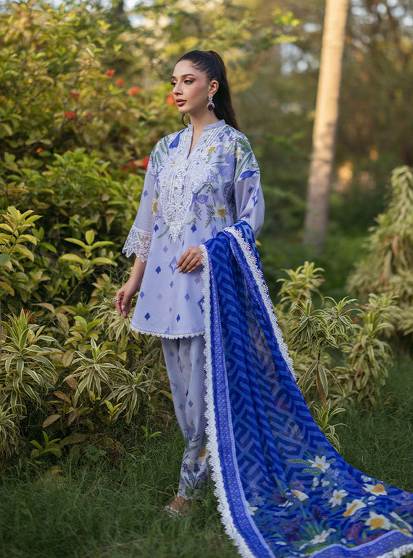 Zainab Chottani Tahra Embroidered Lawn 24 (6A)