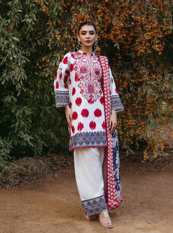 Zainab Chottani Tahra Embroidered Lawn 24 (10A)