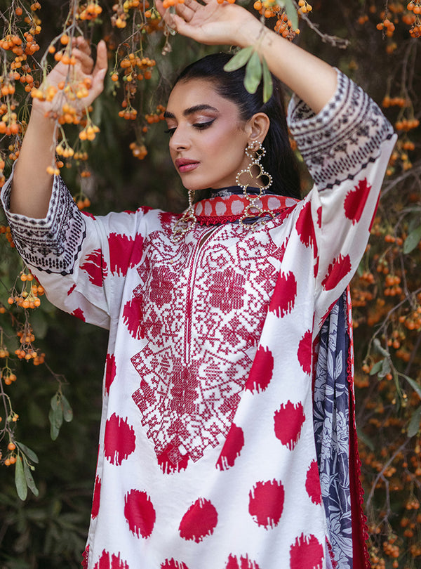 Zainab Chottani Tahra Embroidered Lawn 24 (10A)