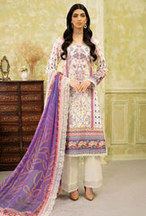 Roheenaz Flora Printed Lawn-D06B