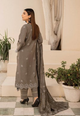 Aanchal Vol-2 Embroidered Dhanak Collection By Aalaya 07