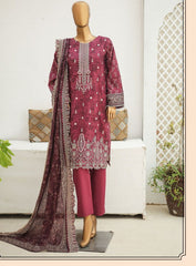 Riwayat Emb Stitched Lawn-D09
