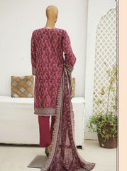 Riwayat Emb Stitched Lawn-D09