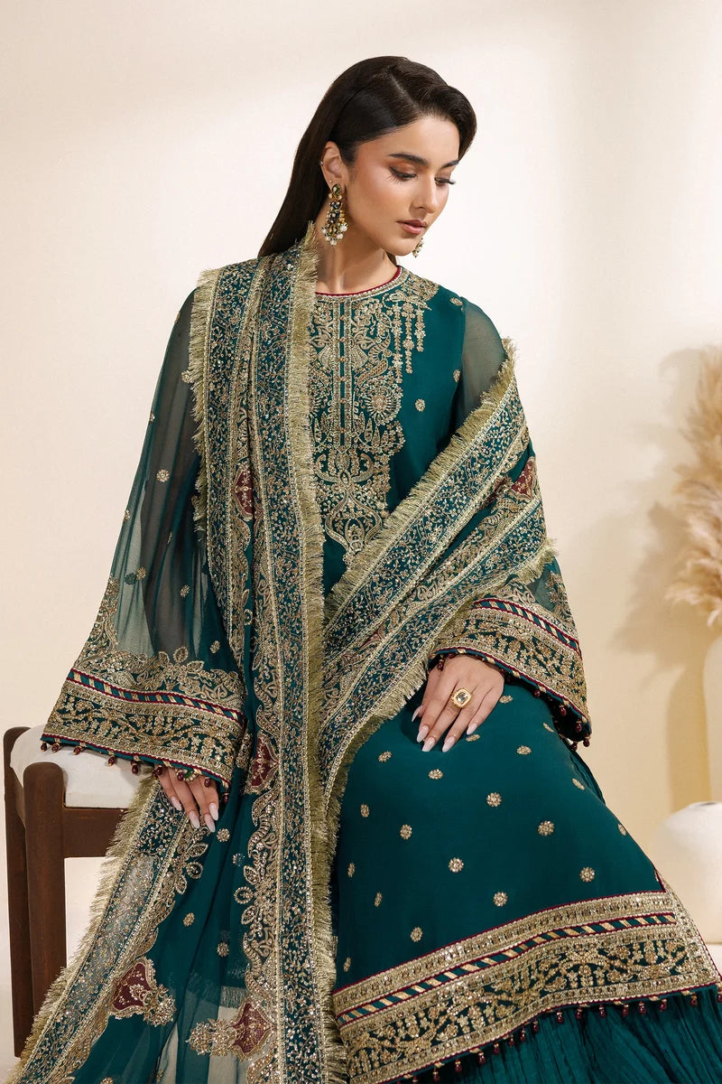 Zarif Mekari Sequins Embroidered Chiffon Collection '26