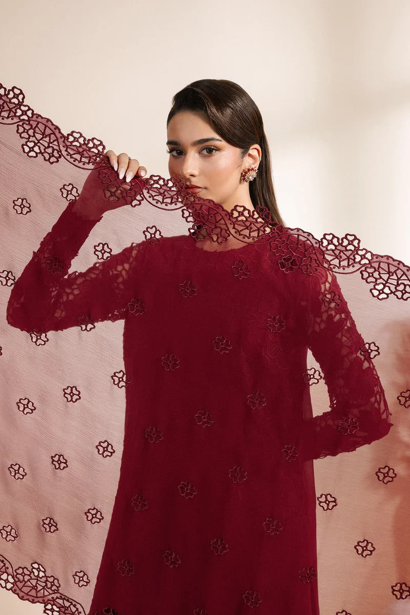 Zarif Mekari Sequins Embroidered Chiffon Collection '26