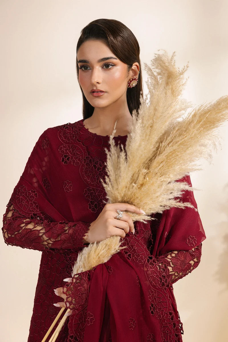 Zarif Mekari Sequins Embroidered Chiffon Collection '26