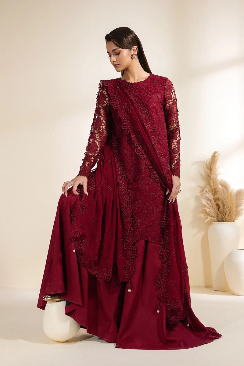 Zarif Mekari Sequins Embroidered Chiffon Collection '26