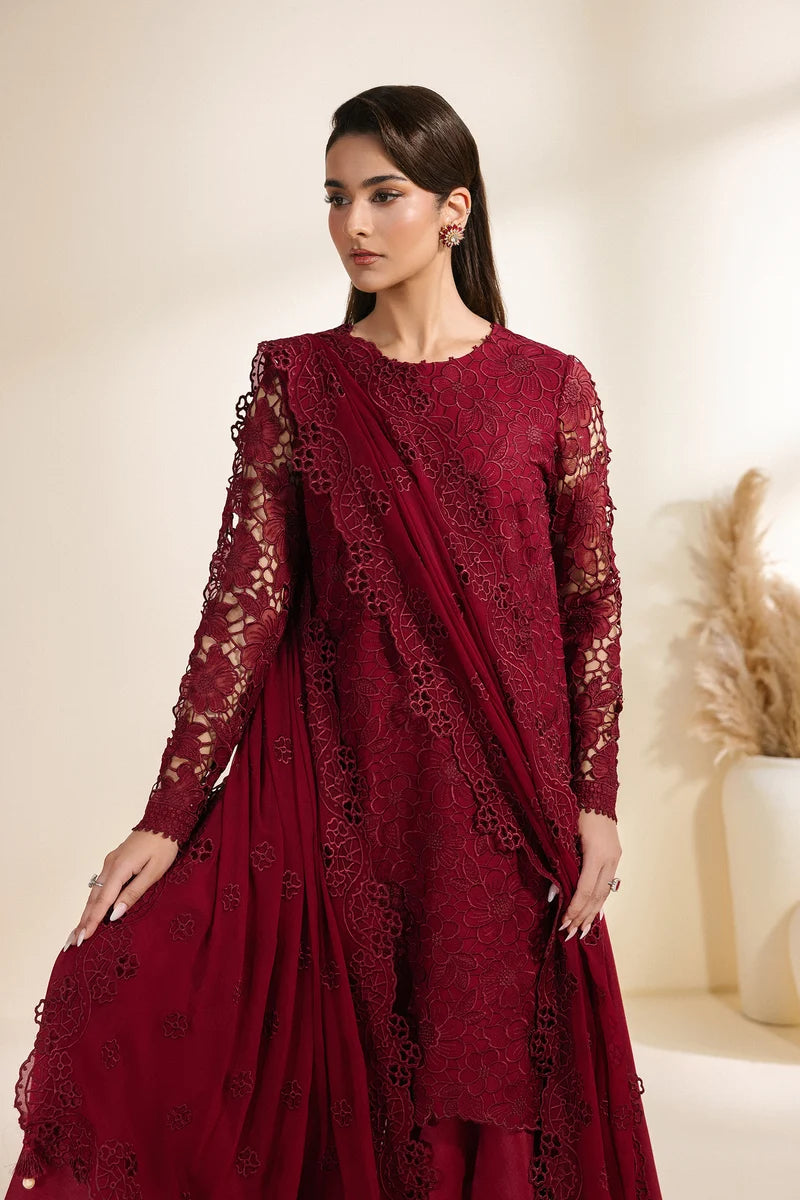 Zarif Mekari Sequins Embroidered Chiffon Collection '26
