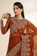 Zarif Mekari Sequins Embroidered Chiffon Collection '26