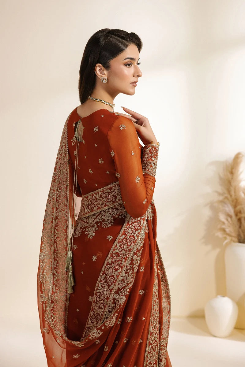 Zarif Mekari Sequins Embroidered Chiffon Collection '26