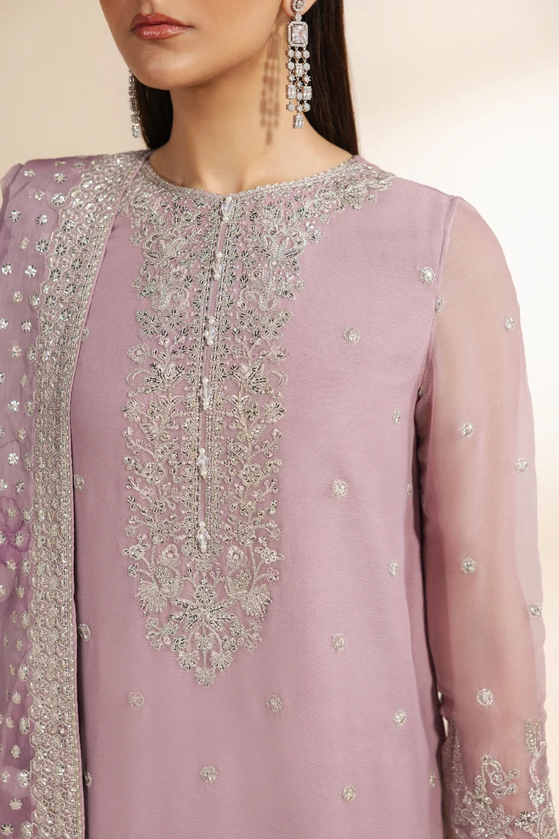 Zarif Mekari Sequins Embroidered Chiffon Collection '26
