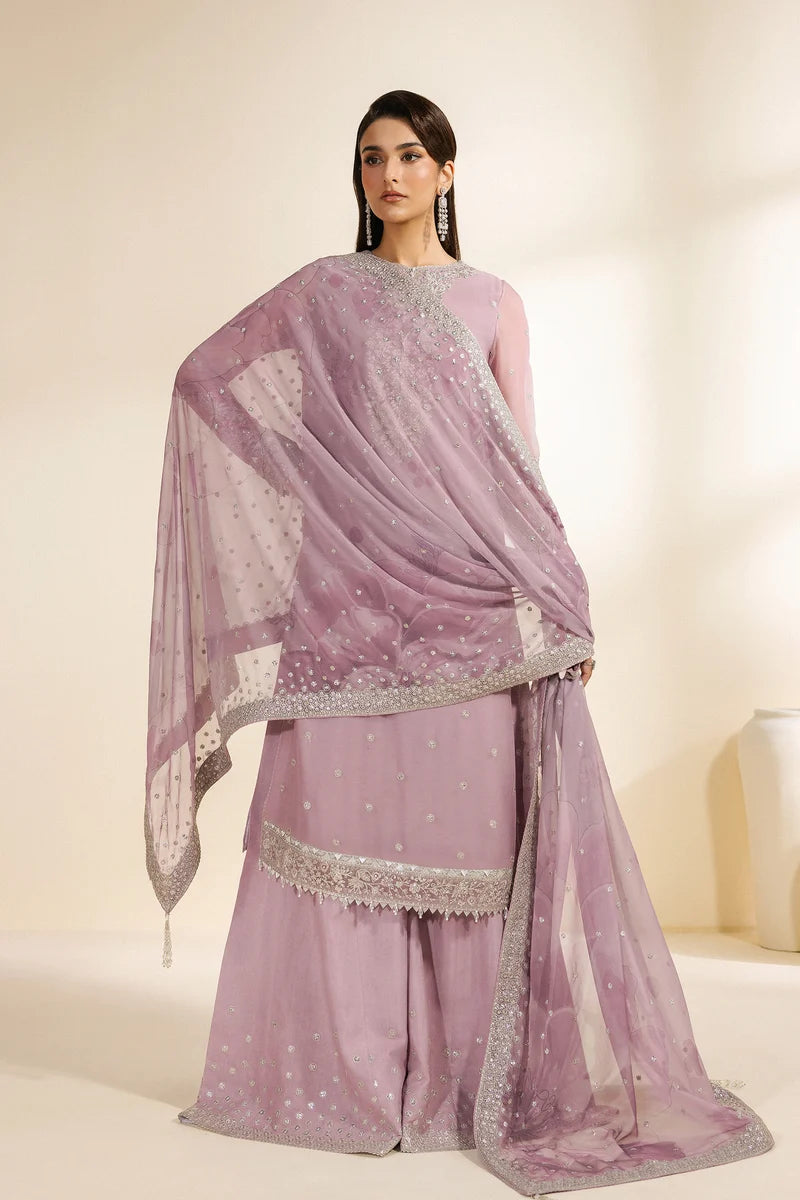Zarif Mekari Sequins Embroidered Chiffon Collection '26