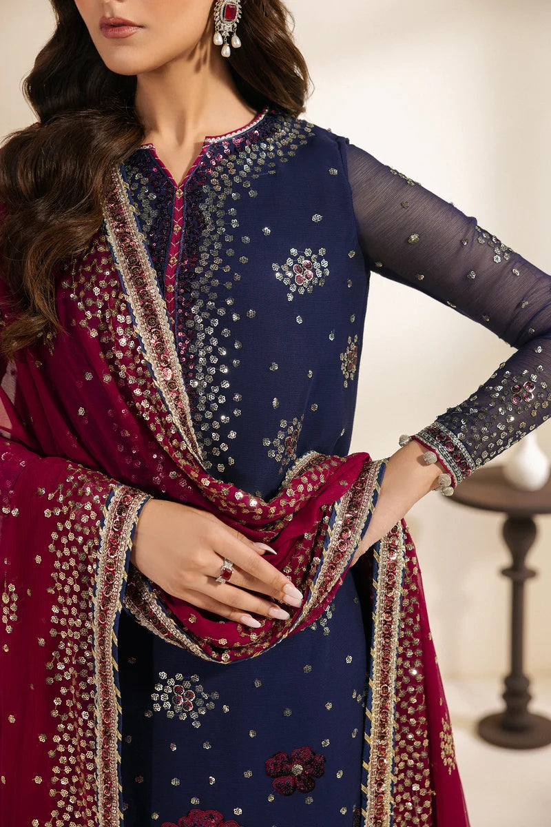 Zarif Mekari Sequins Embroidered Chiffon Collection '26