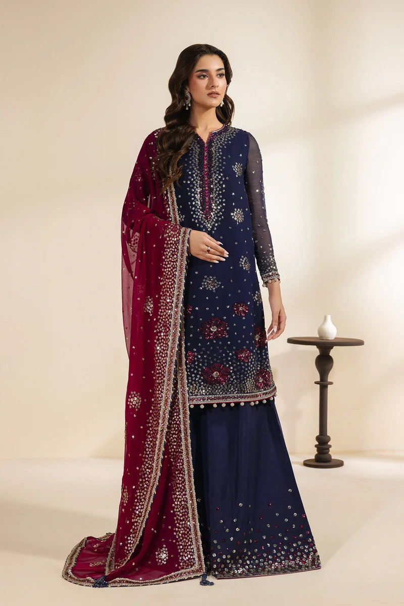 Zarif Mekari Sequins Embroidered Chiffon Collection '26