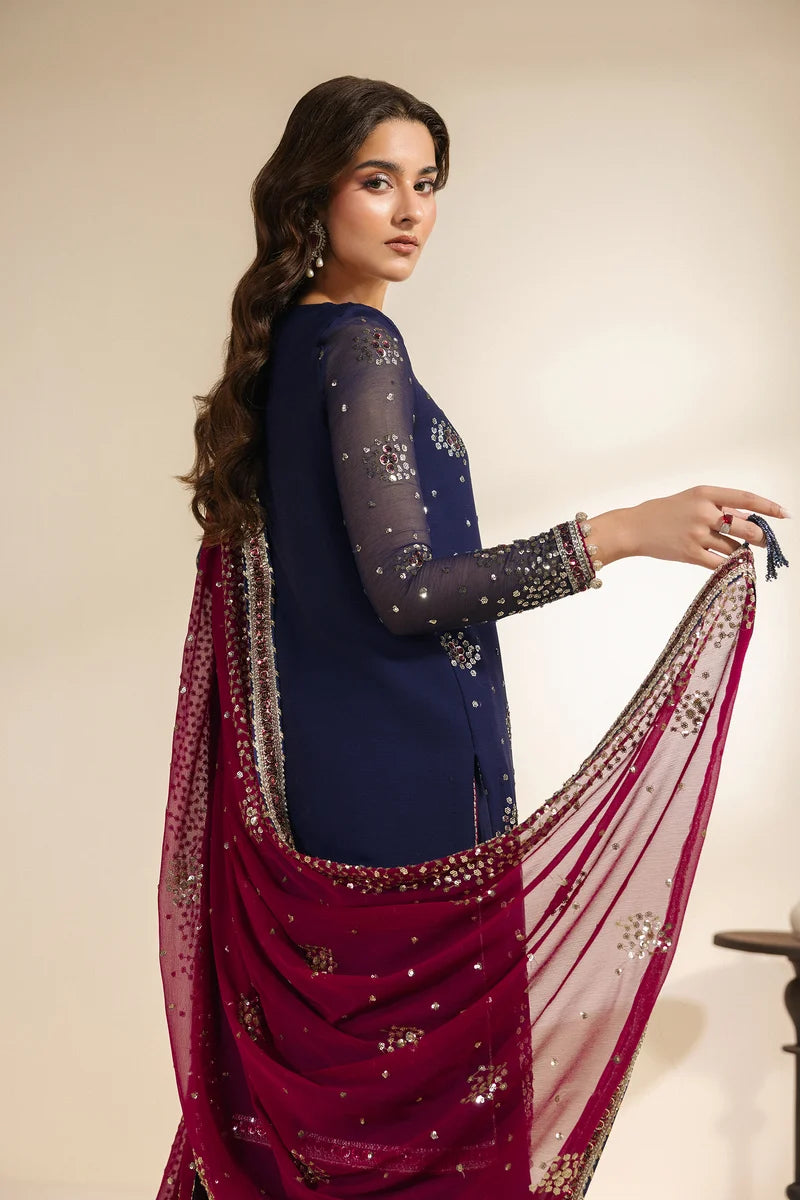 Zarif Mekari Sequins Embroidered Chiffon Collection '26