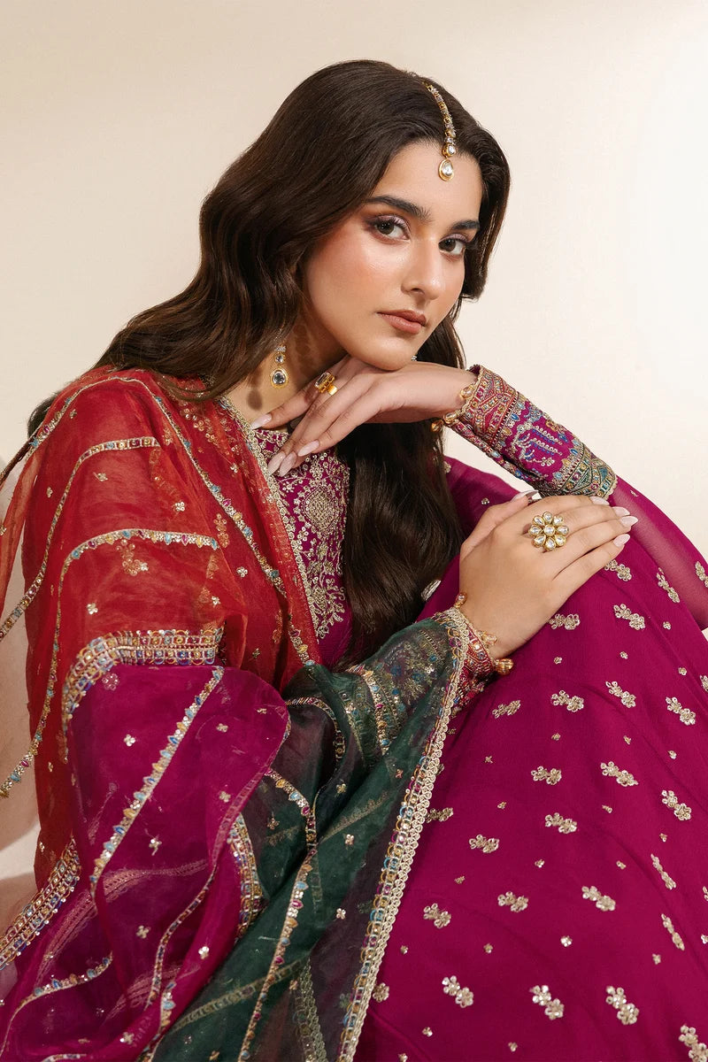 Zarif Mekari Sequins Embroidered Chiffon Collection '26