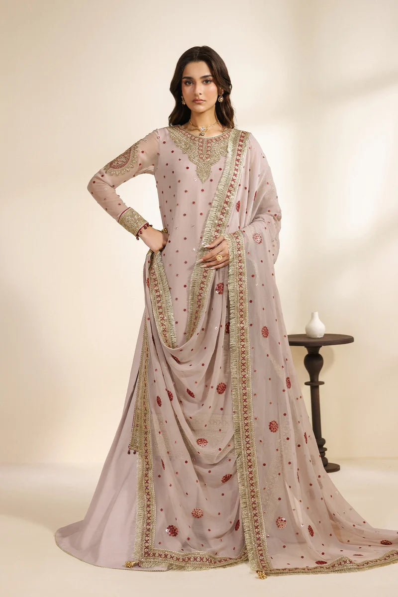 Zarif Mekari Sequins Embroidered Chiffon Collection '26